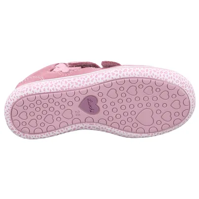 LURCHI Leder Sneaker Kleinkinder-Halbschuh Klett Rosa Leder LURCHI Leder Sneaker Kleinkinder-Halbschuh Klett Rosa Leder