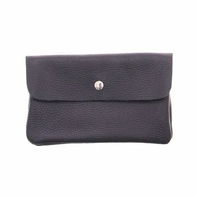 SCHUHENGEL Umhängetasche Blau Leder SCHUHENGEL Umhängetasche Blau Leder