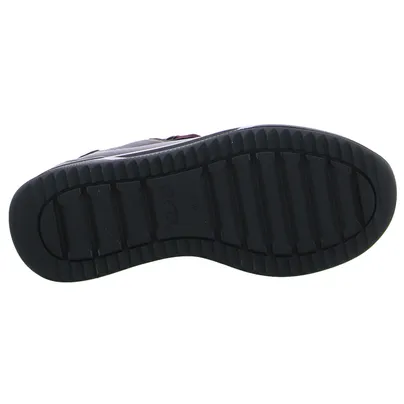 ARA mit Wechselfussbett Comfort-Schnürer Bordeau Leder 