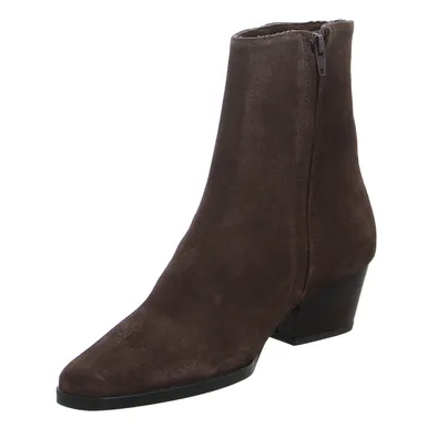 SCHUHENGEL Stiefelette Dunkelbraun Leder SCHUHENGEL Stiefelette Dunkelbraun Leder