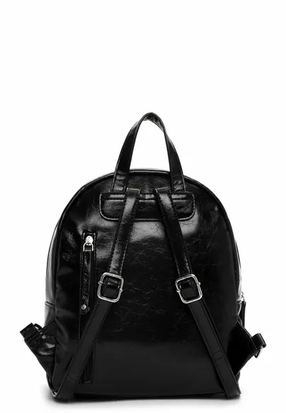 SURI FREY Rucksack Schwarz Lederimitat SURI FREY Rucksack Schwarz Lederimitat
