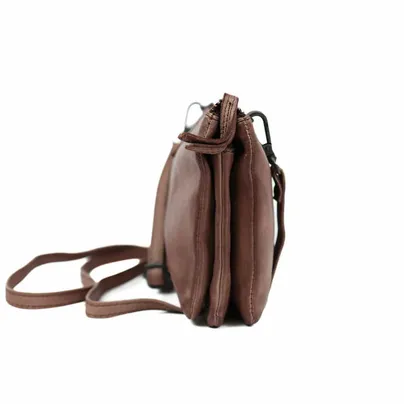 BEAR DESIGN Ulma Umhängetasche Braun Leder BEAR DESIGN Ulma Umhängetasche Braun Leder