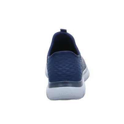 SKECHERS Air-Cooled Memory Foam Halbschuhe Sneaker Stoff Blau Synthetik SKECHERS Air-Cooled Memory Foam Halbschuhe Sneaker Stoff Blau Synthetik