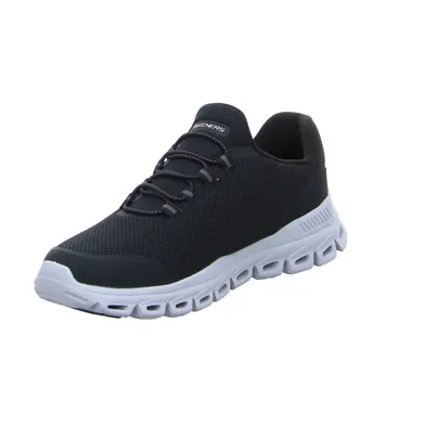 SKECHERS Air-Cooled Memory Foam Glide S Halbschuhe Sneaker Stoff Schwarz Synthetik SKECHERS Air-Cooled Memory Foam Glide S Halbschuhe Sneaker Stoff Schwarz Synthetik
