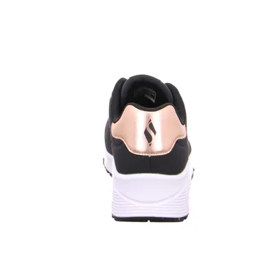 SKECHERS mit Memory Foam Sneaker Schwarz Lederimitat SKECHERS mit Memory Foam Sneaker Schwarz Lederimitat
