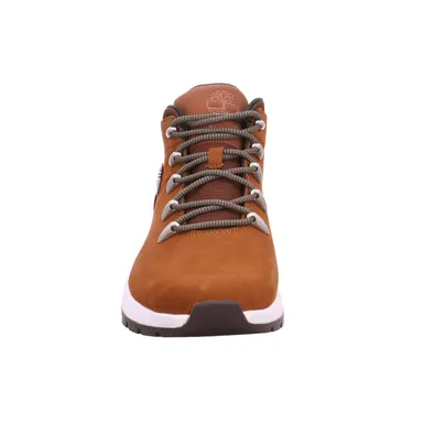 TIMBERLAND Boots Braun Leder 