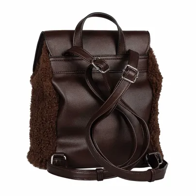 TOM TAILOR Rucksack Braun Textil TOM TAILOR Rucksack Braun Textil
