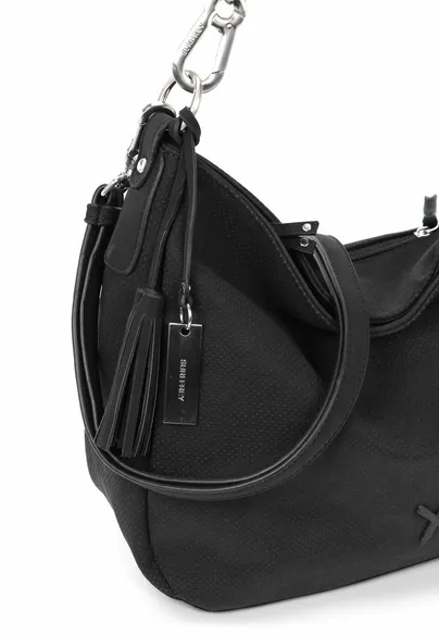 SURI FREY Beuteltasche Schwarz Lederimitat SURI FREY Beuteltasche Schwarz Lederimitat