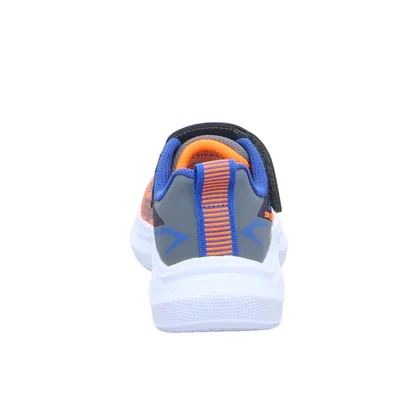 SKECHERS Sneaker Jungen-Halbschuh Klett Orange Textil 