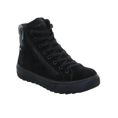 LEGERO mit Gore-Tex Membrane Comfort-Mid Cut Sneaker Schwarz Leder LEGERO mit Gore-Tex Membrane Comfort-Mid Cut Sneaker Schwarz Leder