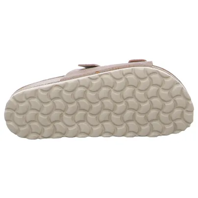 BIOLife Bio-Fussbett Taupe Lederimitat 