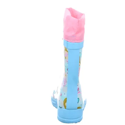 BECK Kinder-Gummistiefel Hellblau Synthetik BECK Kinder-Gummistiefel Hellblau Synthetik