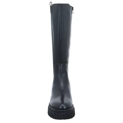 TAMARIS Stiefel Schwarz Leder TAMARIS Stiefel Schwarz Leder