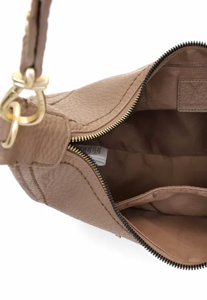 SURI FREY Beuteltasche Taupe Lederimitat SURI FREY Beuteltasche Taupe Lederimitat