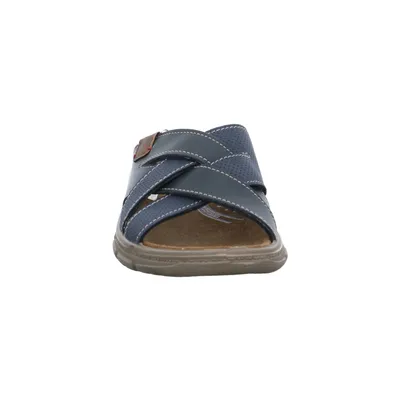 IMAC Offene Schuhe Blau Leder IMAC Offene Schuhe Blau Leder