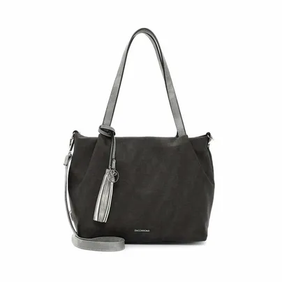 EMILY & NOAH mit Bag in Bag Shopper Grau Lederimitat EMILY & NOAH mit Bag in Bag Shopper Grau Lederimitat