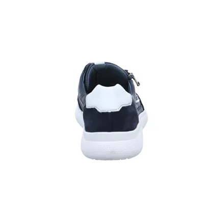 WALDLÄUFER Halbschuhe Sneaker Blau Leder WALDLÄUFER Halbschuhe Sneaker Blau Leder