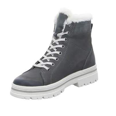 REMONTE mit TEX Membrane Boot Grau Leder 