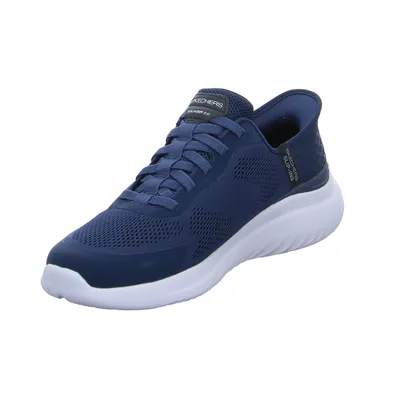 SKECHERS Air-Cooled Memory Foam Halbschuhe Sneaker Stoff Blau Synthetik SKECHERS Air-Cooled Memory Foam Halbschuhe Sneaker Stoff Blau Synthetik