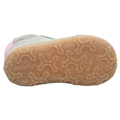 PEPINO Bottine Lauflernschuh Pastelgrün Leder 