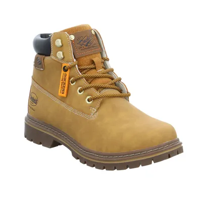 DOCKERS Winter-Boots Gelb Lederimitat DOCKERS Winter-Boots Gelb Lederimitat