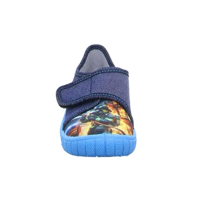 SUPERFIT Hausschuh Kinder-Hausschuh Blau Textil SUPERFIT Hausschuh Kinder-Hausschuh Blau Textil