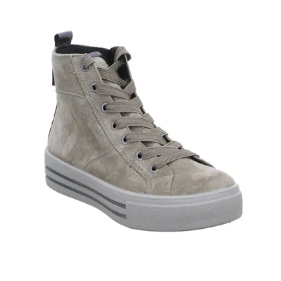 LEGERO Mid Cut Sneaker Taupe Leder 