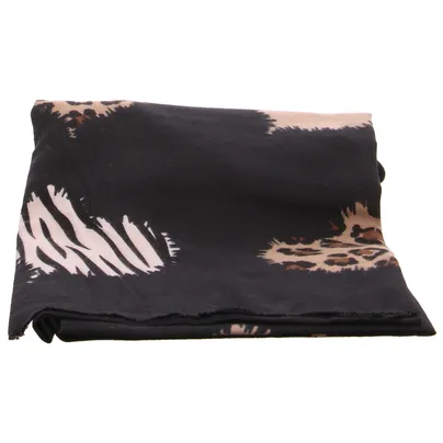 * Loop Schal Schwarz Textil * Loop Schal Schwarz Textil