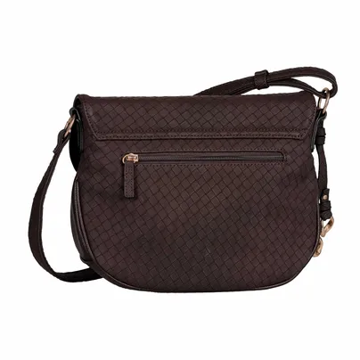 GABOR Handtasche mit Überschlag Braun Lederimitat GABOR Handtasche mit Überschlag Braun Lederimitat
