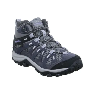 MERRELL Gore-Tex Wander- Bergschuh Damen Grau Leder MERRELL Gore-Tex Wander- Bergschuh Damen Grau Leder