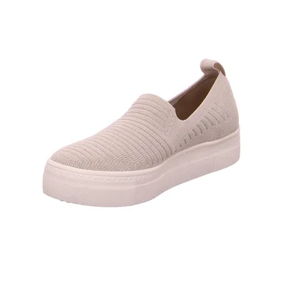 TAMARIS Slipper Beige Textil 