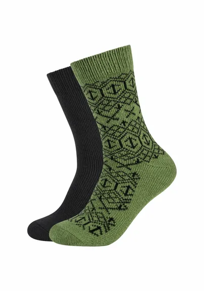 CAMANO softtouch 2-ER Pack Freizeitsocken Schwarz Textil CAMANO softtouch 2-ER Pack Freizeitsocken Schwarz Textil