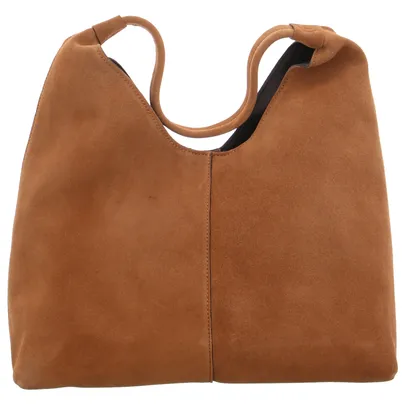 SCHUHENGEL Beuteltasche Camel Leder SCHUHENGEL Beuteltasche Camel Leder