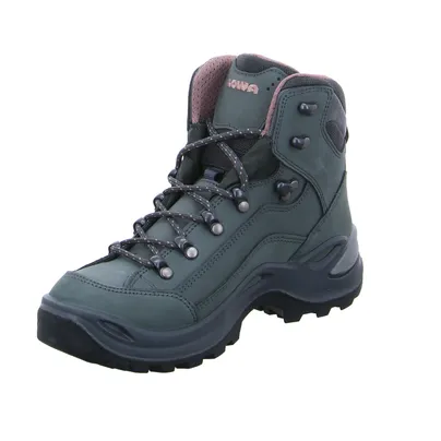 LOWA Gore-Tex Wander- Bergschuh Damen Grau Leder LOWA Gore-Tex Wander- Bergschuh Damen Grau Leder