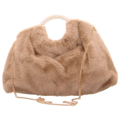 * Wintertasche Beige Textil * Wintertasche Beige Textil