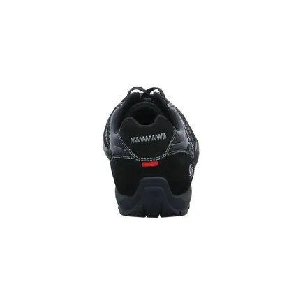 DOCKERS Halbschuh Schwarz Leder 