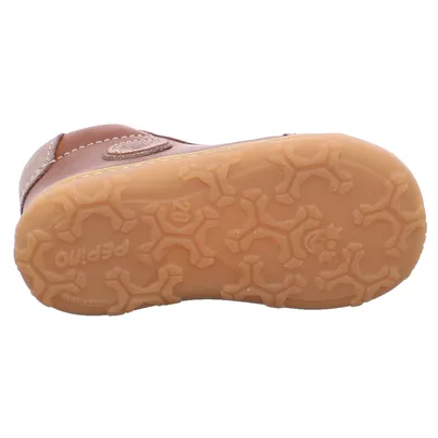 PEPINO Bottine Lauflernschuh Cognac Leder PEPINO Bottine Lauflernschuh Cognac Leder