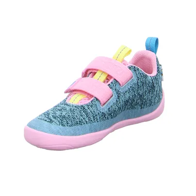 AFFENZAHN Komfortschuh Kleinkinder-Halbschuh Klett Grünblau Textil AFFENZAHN Komfortschuh Kleinkinder-Halbschuh Klett Grünblau Textil