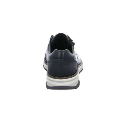 RIEKER Halbschuh-City Schwarz Leder 