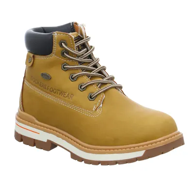 DOCKERS Winter-Boot Jungen-Winter-Bottine Camel Lederimitat DOCKERS Winter-Boot Jungen-Winter-Bottine Camel Lederimitat