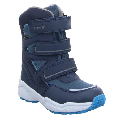 SUPERFIT Winterstiefel Kleinkinder-Snowboot  Membran Blau Textil 