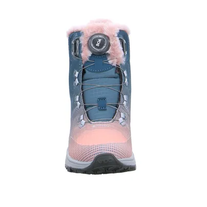 VADO Schneestiefel Mädchen Kleinkinder-Snowboot  Membran Petrol Textil 