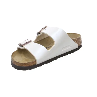 BIRKENSTOCK Bio-Fussbett Offwhite Lederimitat BIRKENSTOCK Bio-Fussbett Offwhite Lederimitat
