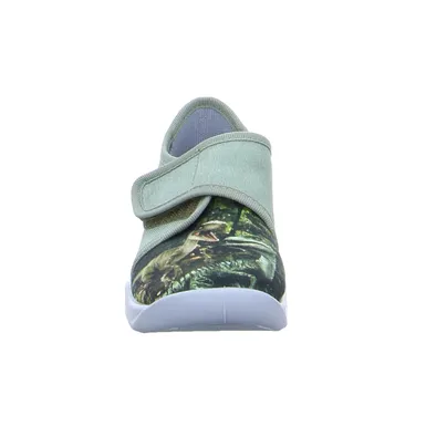 SUPERFIT Hausschuh Kinder-Hausschuh Olive Textil SUPERFIT Hausschuh Kinder-Hausschuh Olive Textil