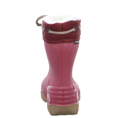 SPIRALE Kinder-Gummistiefel Warmfutter Bordeau Synthetik SPIRALE Kinder-Gummistiefel Warmfutter Bordeau Synthetik