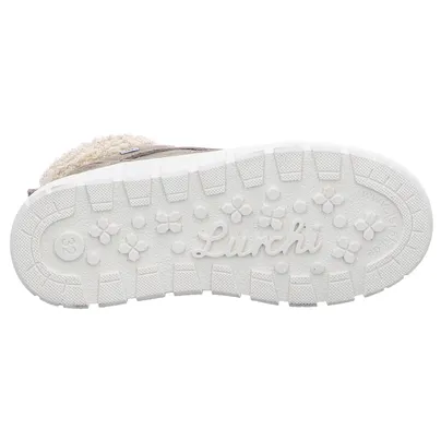 LURCHI Sneaker high Mädchen-Winter-Bottine Taupe Leder LURCHI Sneaker high Mädchen-Winter-Bottine Taupe Leder