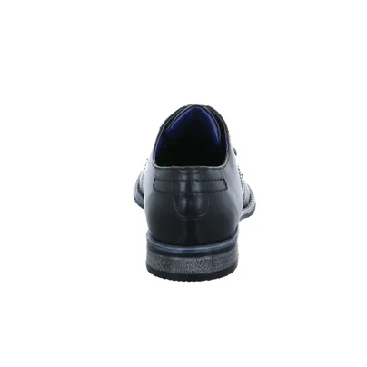 BUGATTI SHOES Halbschuh-City Schwarz Leder 