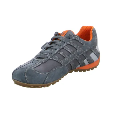 GEOX Binder Halbschuhe Sneaker Grau Leder GEOX Binder Halbschuhe Sneaker Grau Leder