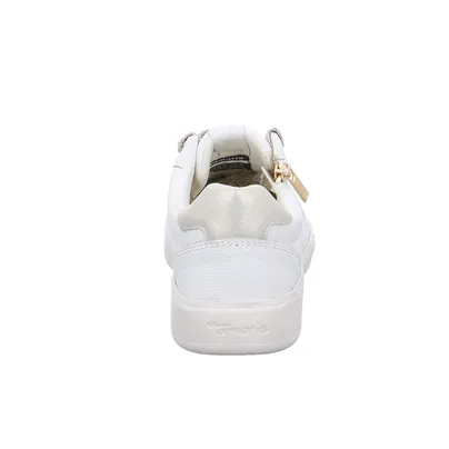 TAMARIS Sneaker Offwhite Leder 