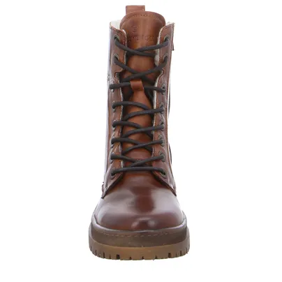 SCHUHENGEL Boot Cognac Leder SCHUHENGEL Boot Cognac Leder